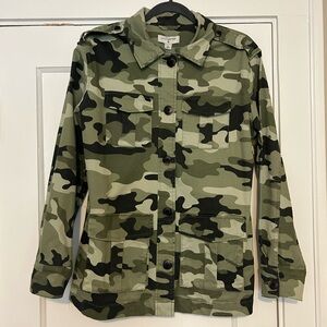 NWT Nili Lotan xTarget Camo Utility Jacket M